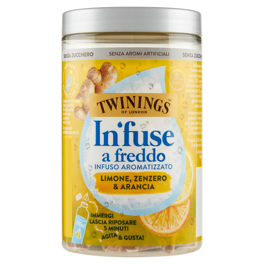 COLD INFUSE LIMONE, ZENZERO E ARANCIA 10 FILTRI TWININGS G25 - 0