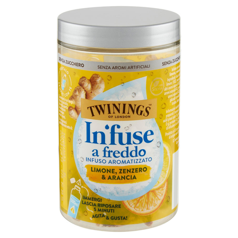 COLD INFUSE LIMONE, ZENZERO E ARANCIA 10 FILTRI TWININGS G25 - 5