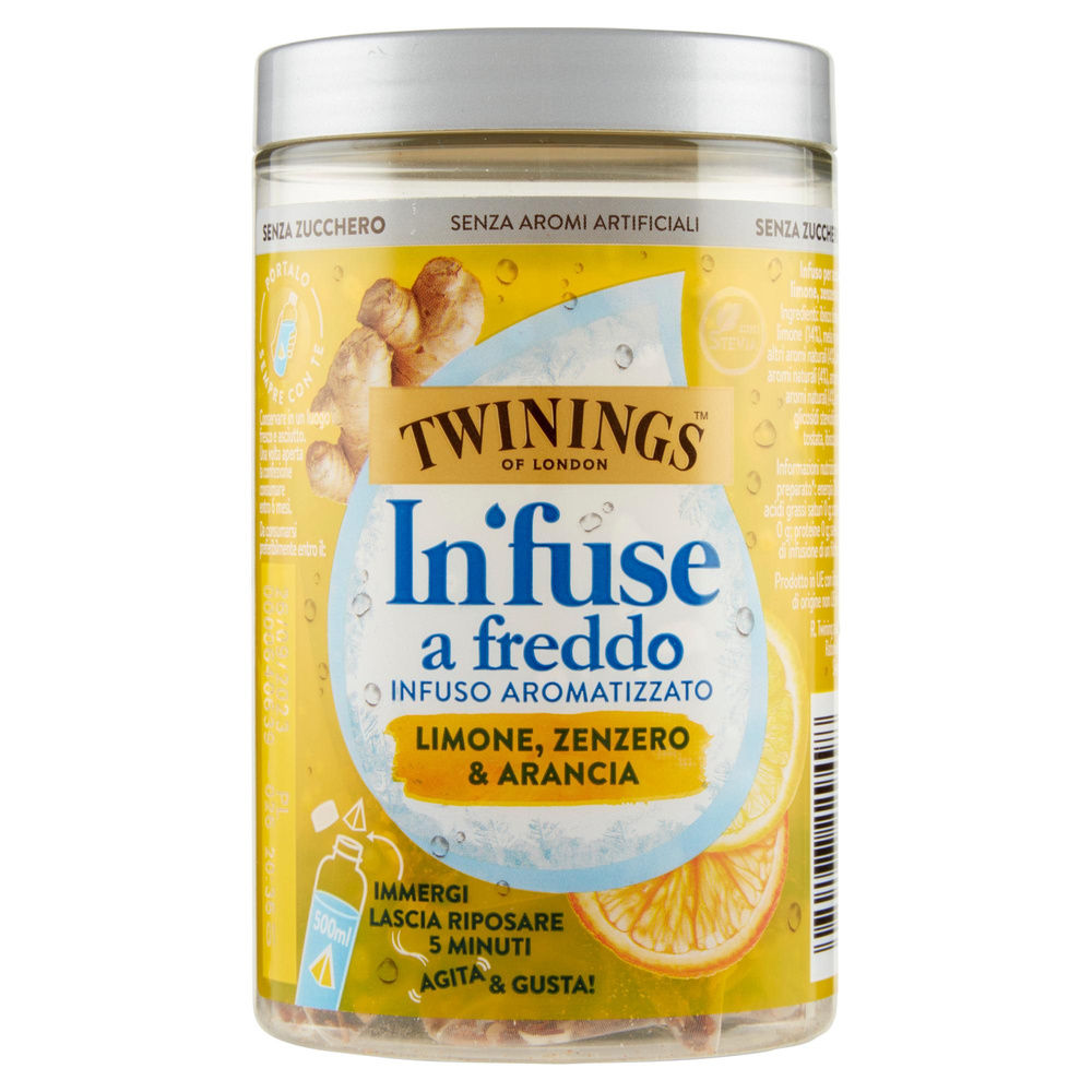 COLD INFUSE LIMONE, ZENZERO E ARANCIA 10 FILTRI TWININGS G25 - 4