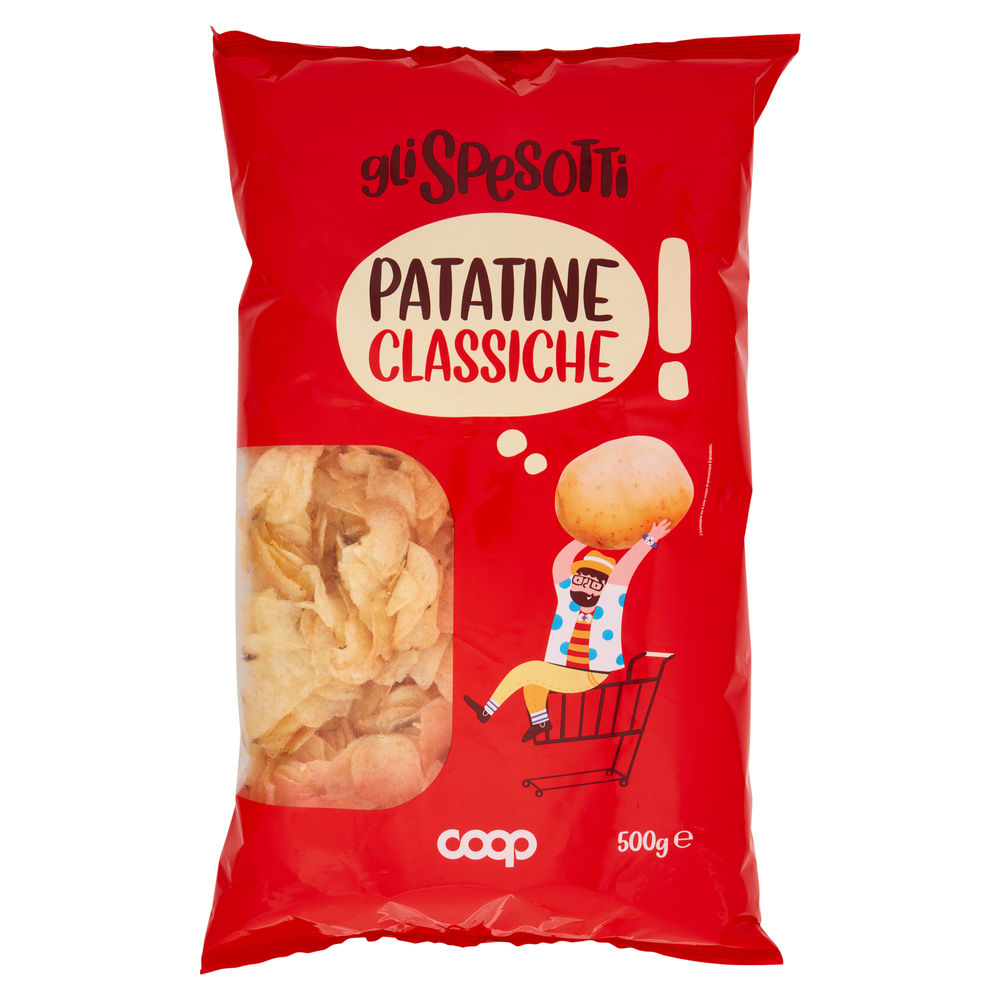 PATATINE CLASSICHE GLI SPESOTTI COOP G 500 - 0