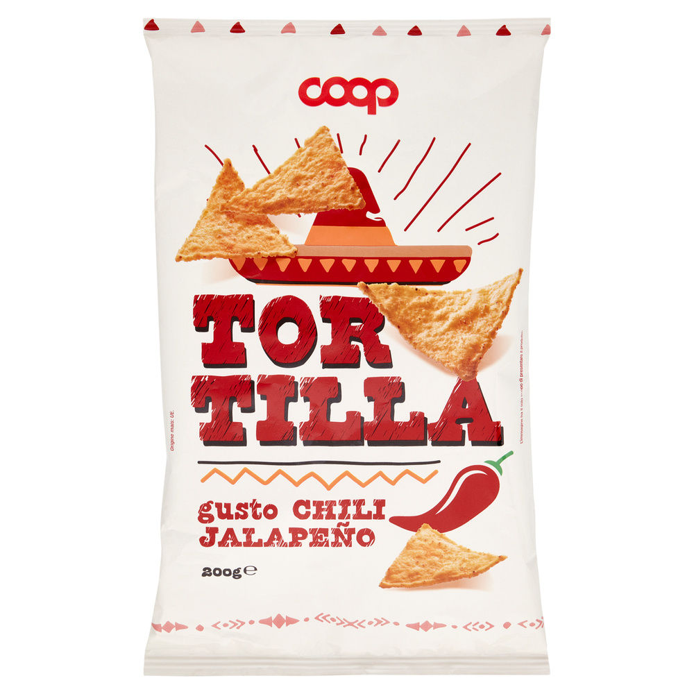 TORTILLA CHILI JALAPENOS COOP G 200 - 2