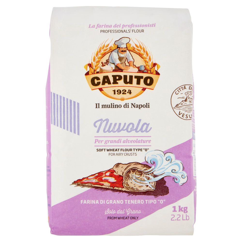 FARINA DI GRANO TENERO TIPO 0 NUVOLA CAPUTO 1 KG - 0