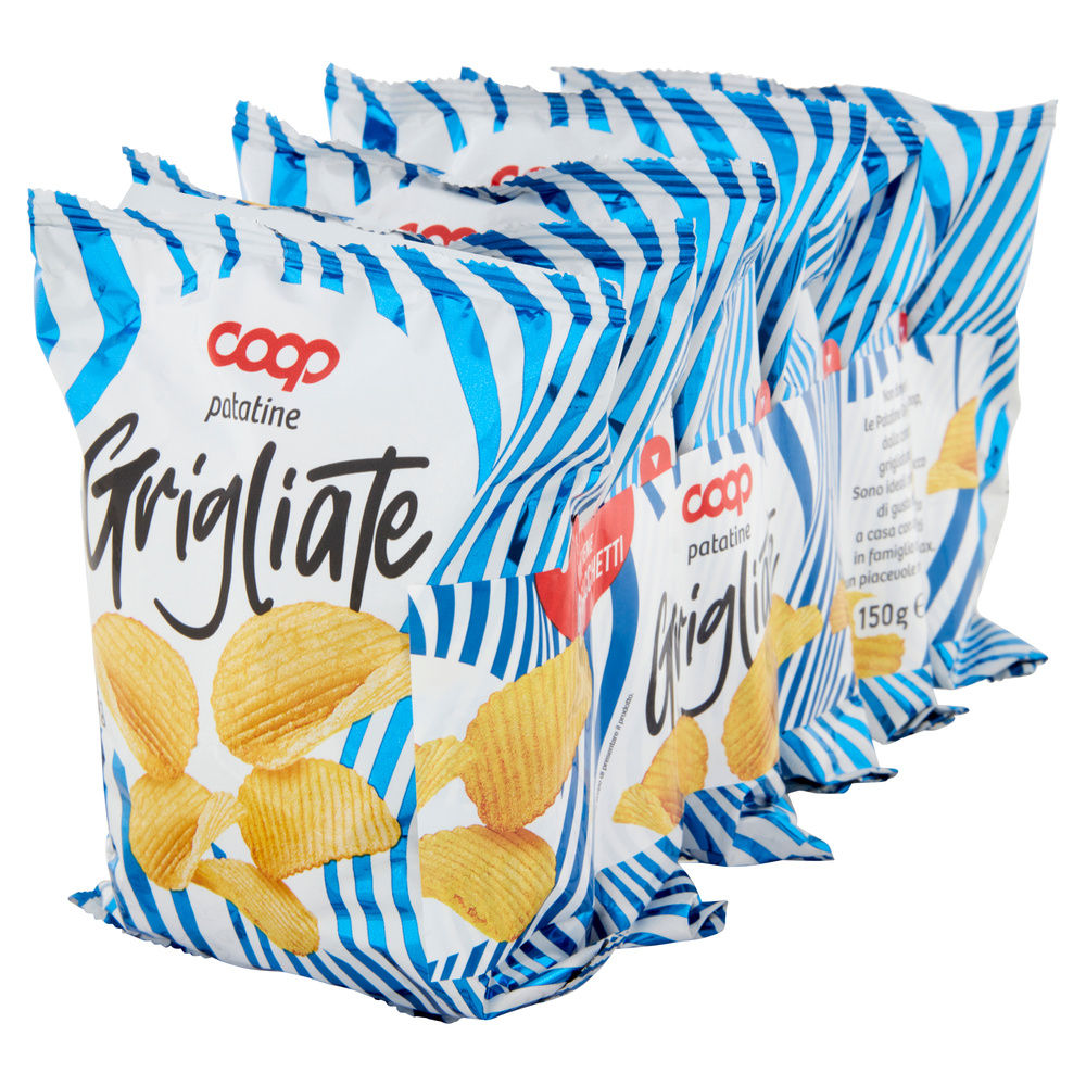 PATATINE GRIGLIATE MULTIPACK COOPG25X6 - 4