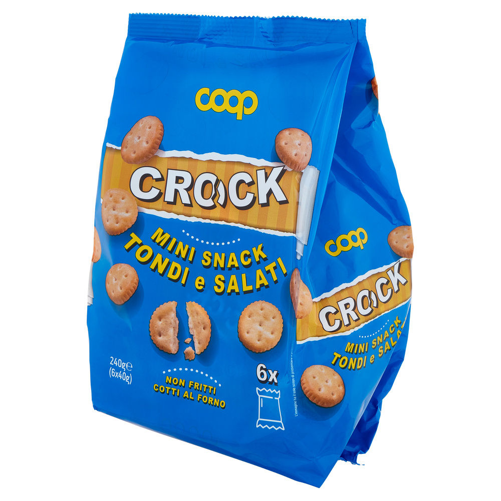 MINI SNACK TONDI CROCK COOP MULTIPACK 6 X G40 - 8