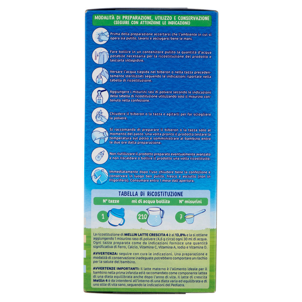 LATTE IN POLVERE MELLIN 4 G 770 - 11