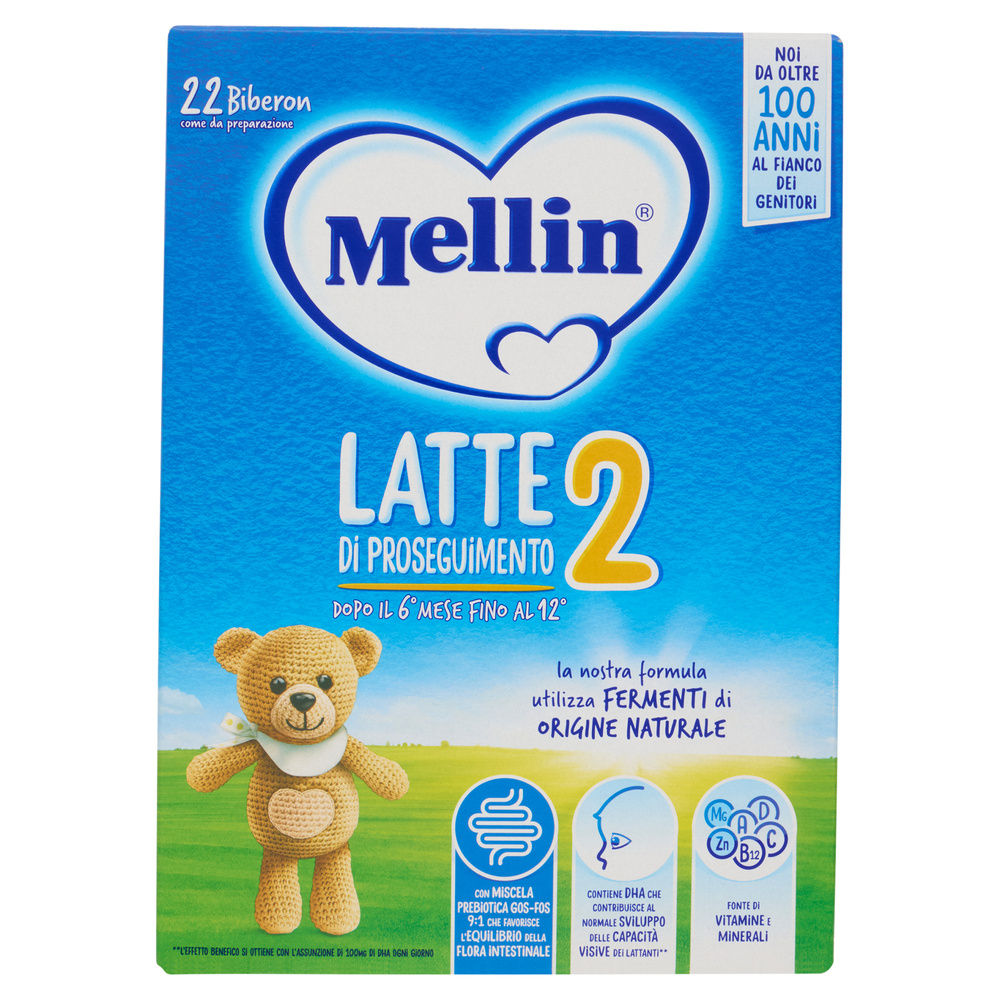 Latte in polvere mellin 2 g 770