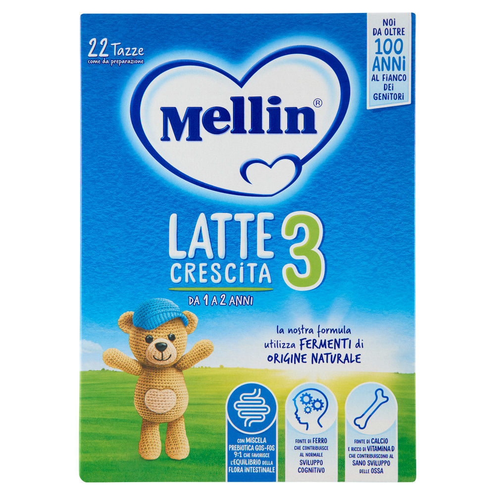 Latte in polvere mellin 3 g 770