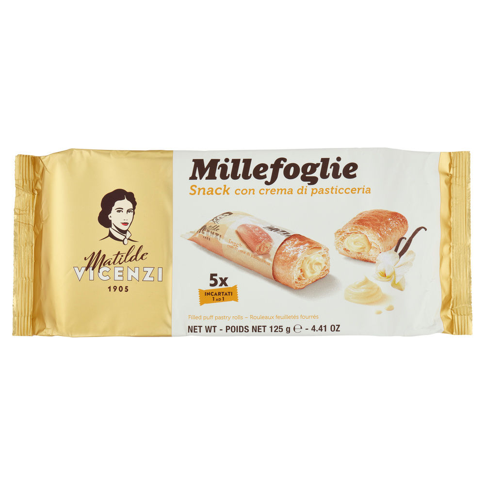 MILLEFOGLIE CREMA PASTICCERA MATILDE VICENZI G125 - 3