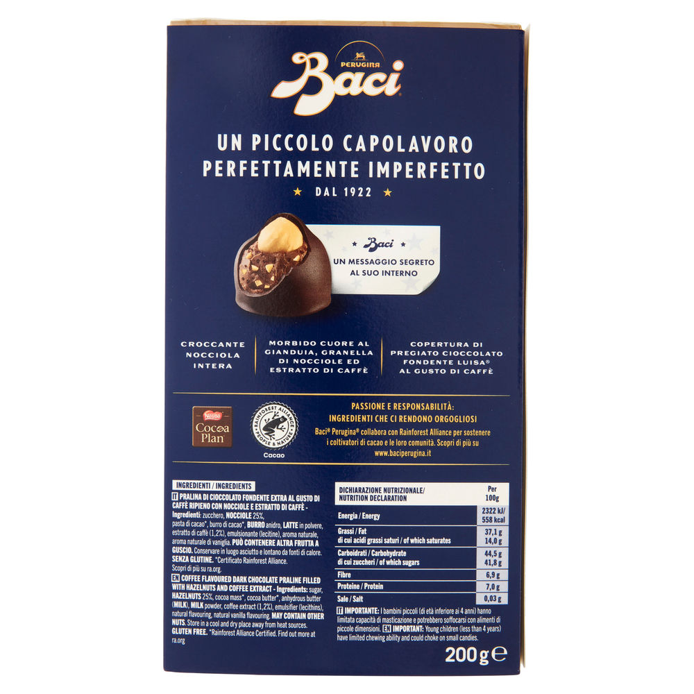 CIOCCOLATINI BACI CAFFE' BIJOU G 200 - 1