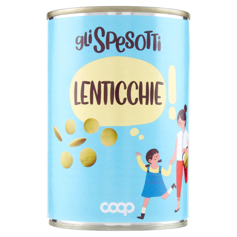 LENTICCHIE GLI SPESOTTI COOP LATTA G400 SGOCC.G240 - 0