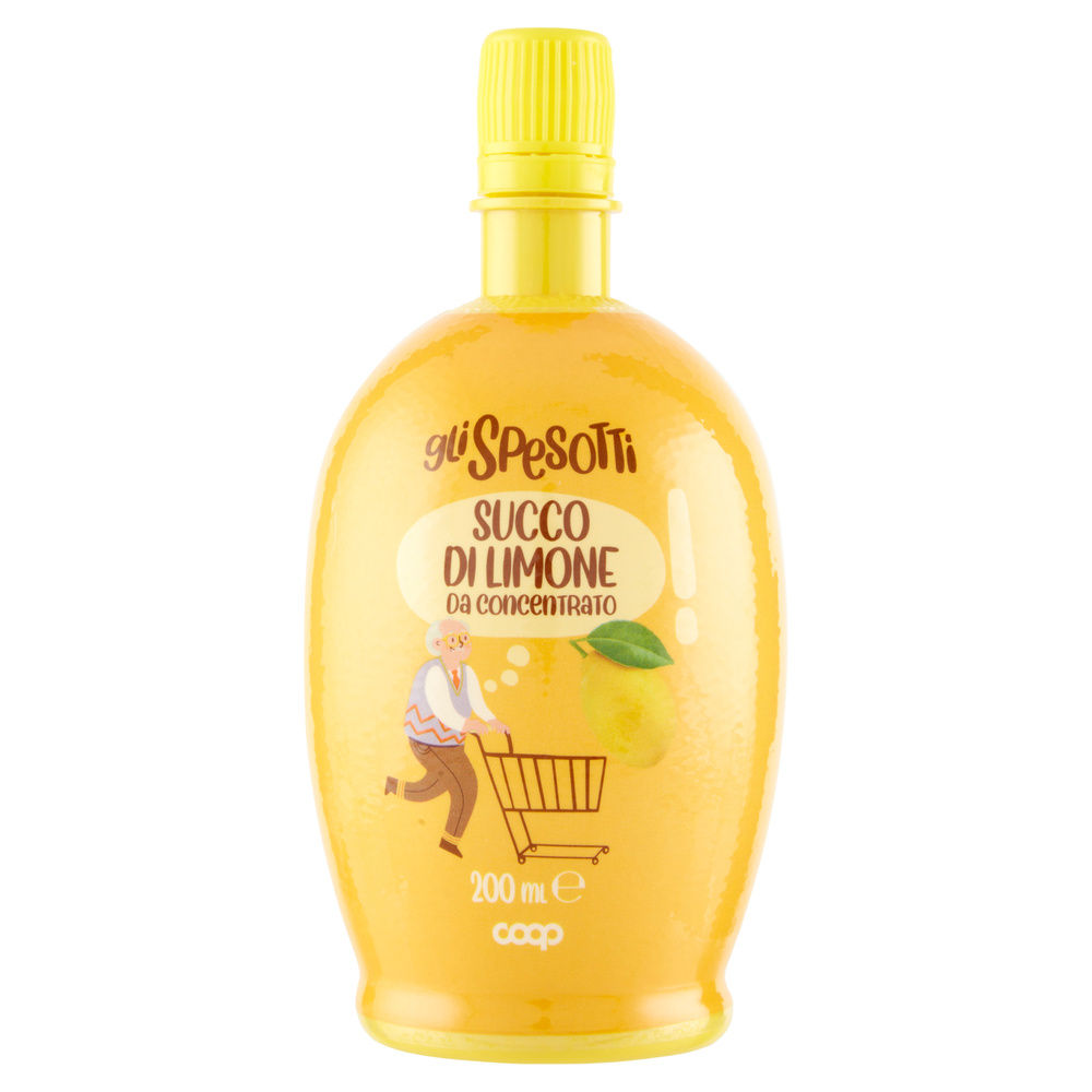 SUCCO DI LIMONE DA CONCENTRATO GLI SPESOTTI COOP FLACONE ML 200 - 3