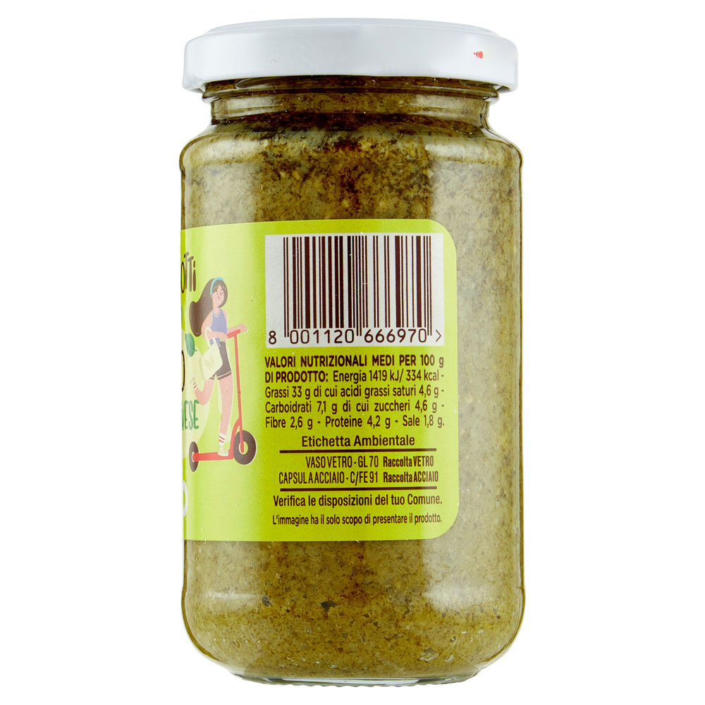 PESTO ALLA GENOVESE GLI SPESOTTI COOP VASO VETRO G 190 - 5