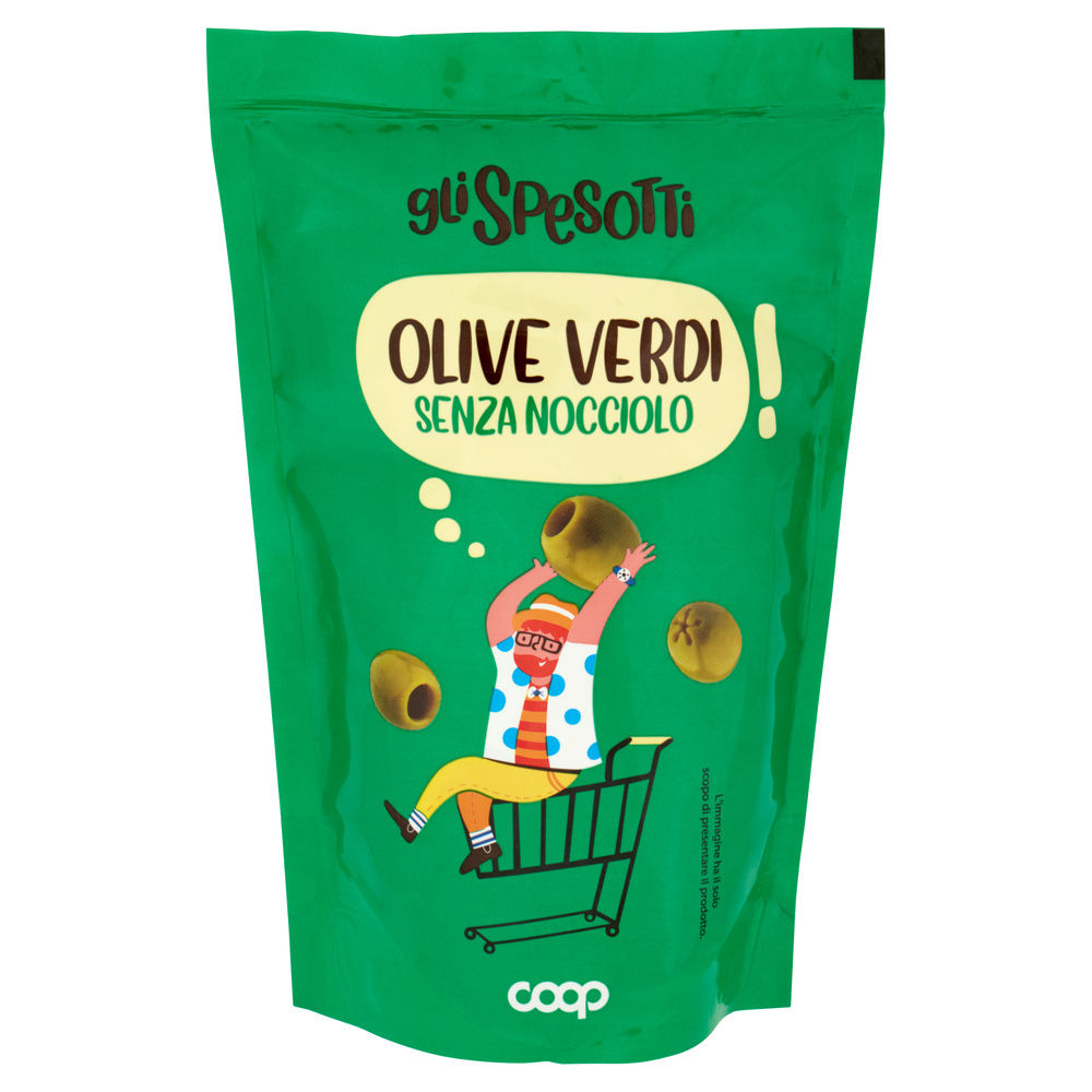 OLIVE VERDI SNOCCIOLATE GLI SPESOTTI COOP G400 SGOCC.G150 - 2