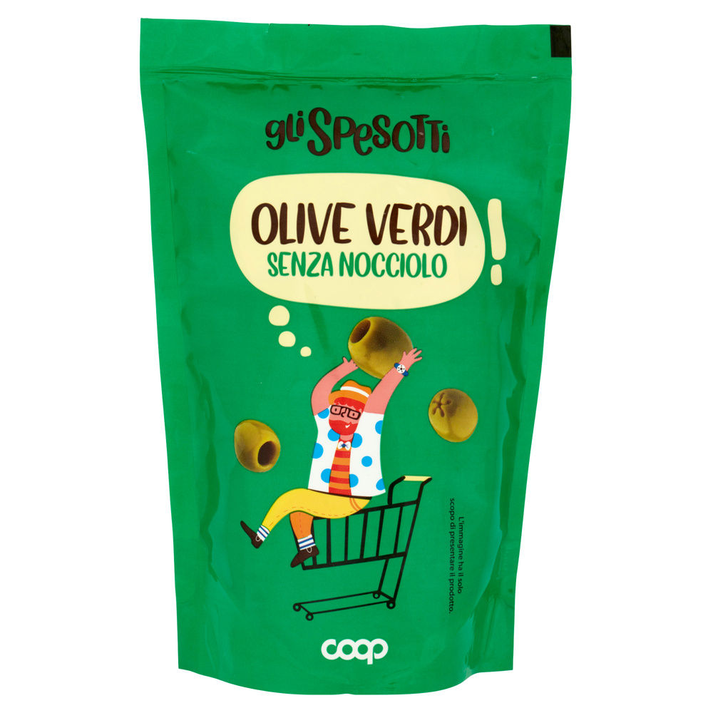 OLIVE VERDI SNOCCIOLATE GLI SPESOTTI COOP G400 SGOCC.G150 - 3