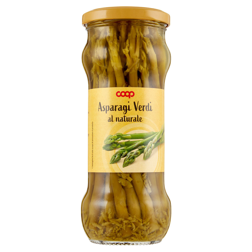 ASPARAGI VERDI AL NATURALE IN VASO COOP G330 G185 SGOCCIOL - 0