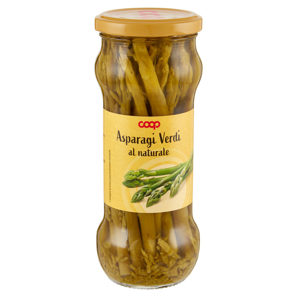 ASPARAGI VERDI AL NATURALE IN VASO COOP G330 G185 SGOCCIOL - 2