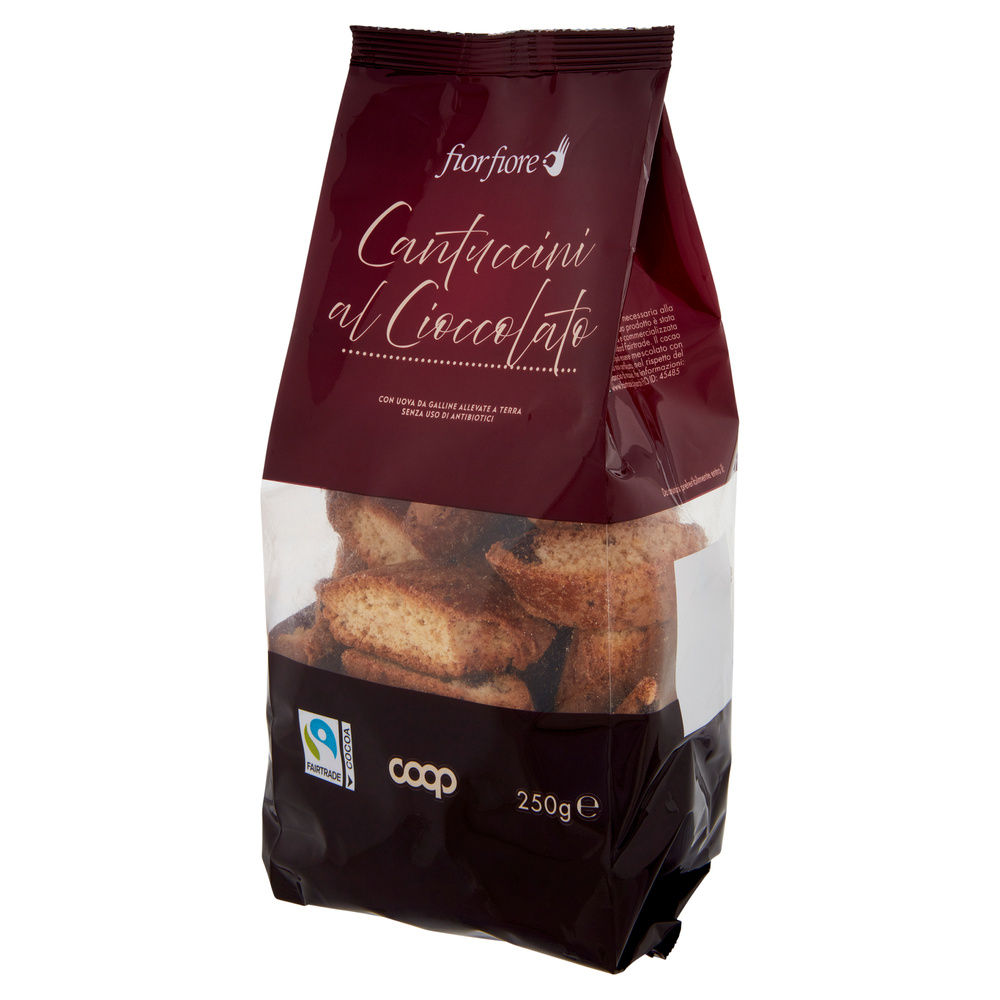 CANTUCCINI CON PEZZI DI CIOCCOLATO FIOR FIORE COOP G 250 - 8