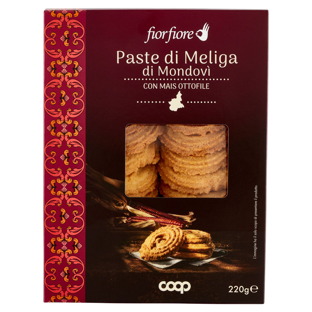 PASTE DI MELIGA DI MONDOVI' CON MAIS OTTOFILE FIOR FIORE COOP G 220 - 0