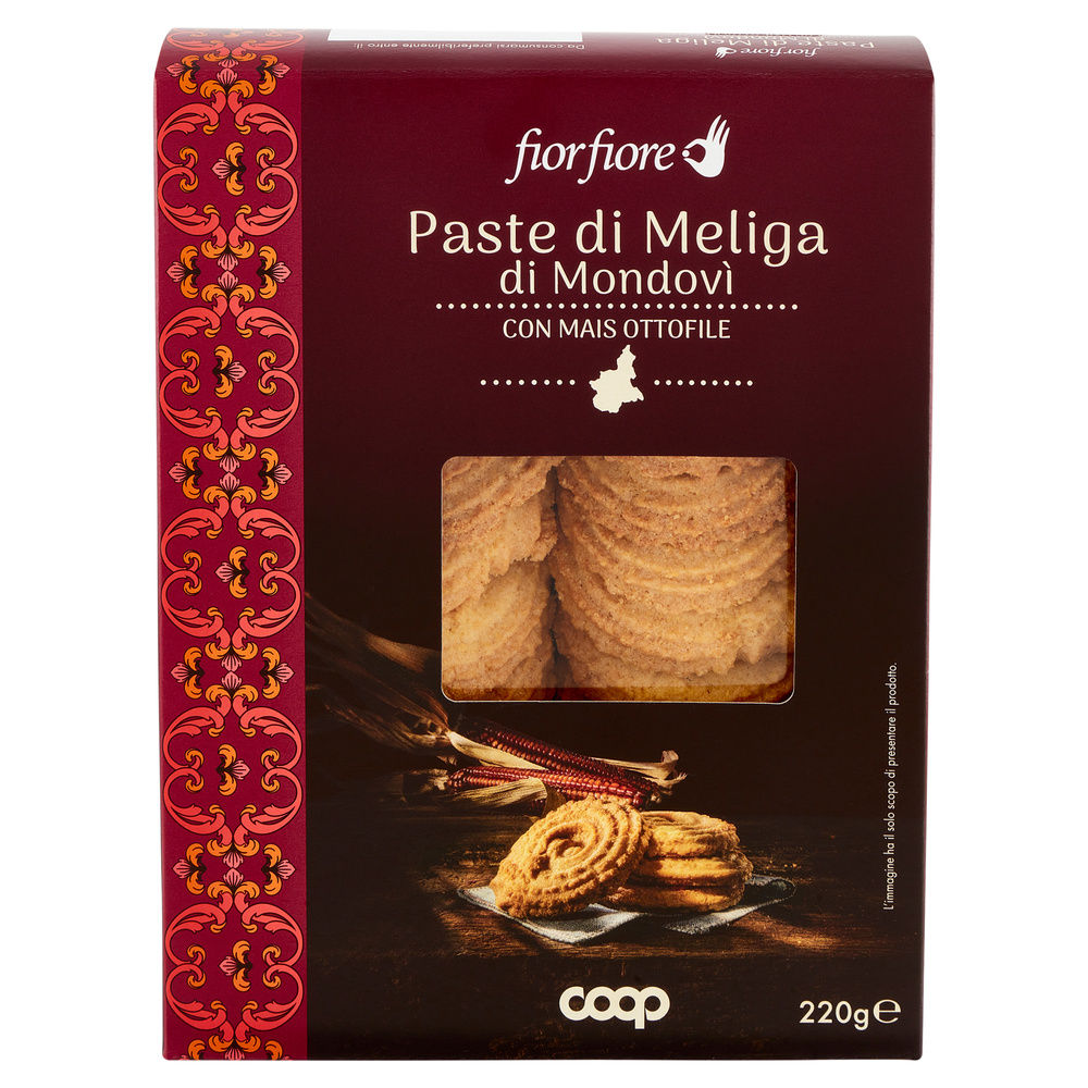 PASTE DI MELIGA DI MONDOVI' CON MAIS OTTOFILE FIOR FIORE COOP G 220 - 3