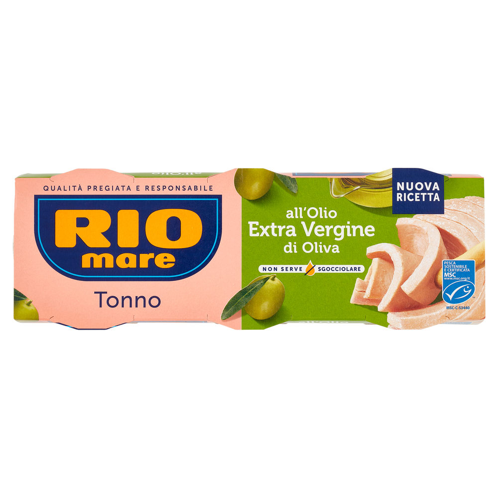 Tonno in olio evo rio mare g65x3