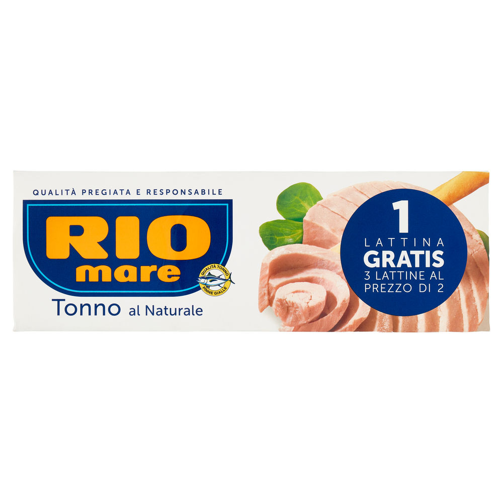 TONNO AL NATURALE RIO MARE G 112X2+1OMAGGIO SGOCC.G 80X2+1OMAGGIO - 0