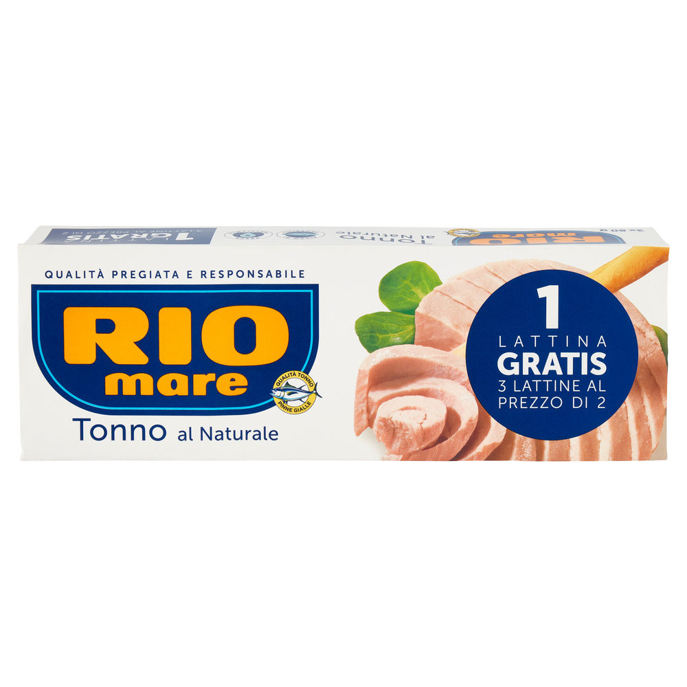 TONNO AL NATURALE RIO MARE G 112X2+1OMAGGIO SGOCC.G 80X2+1OMAGGIO - 5
