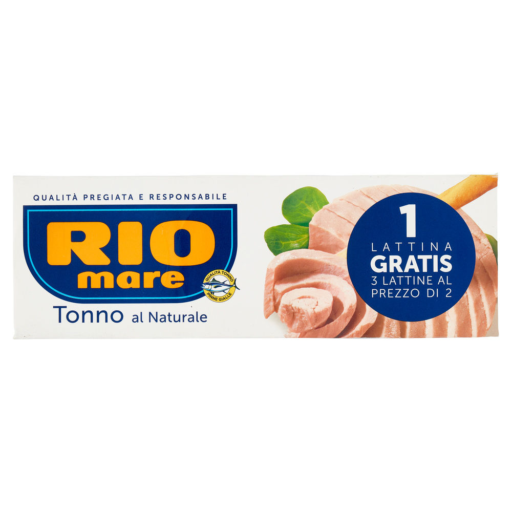 TONNO AL NATURALE RIO MARE G 112X2+1OMAGGIO SGOCC.G 80X2+1OMAGGIO - 4