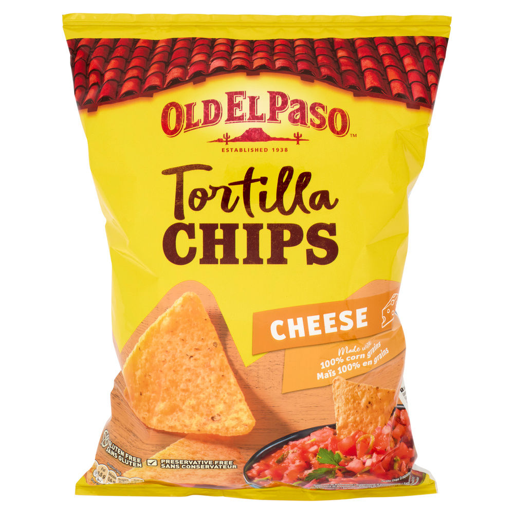 TORTILLA CHIPS CHEESE OLD EL PASO G 185 - 6