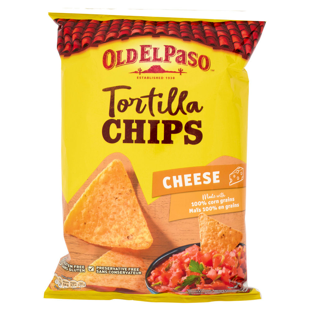 TORTILLA CHIPS CHEESE OLD EL PASO G 185 - 5