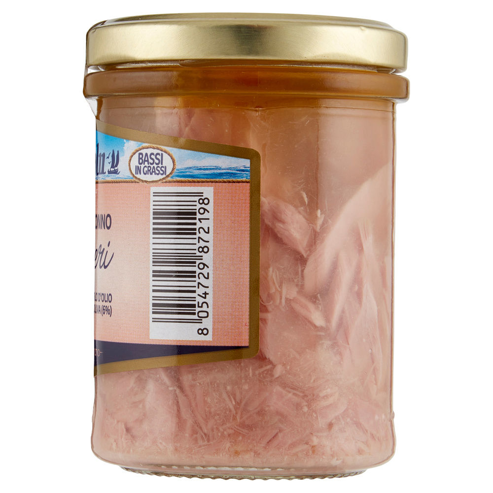 FILETTI DI TONNO LEGGERI MAREBLU  VASO VETRO G 180 SGOCC G 117 - 4