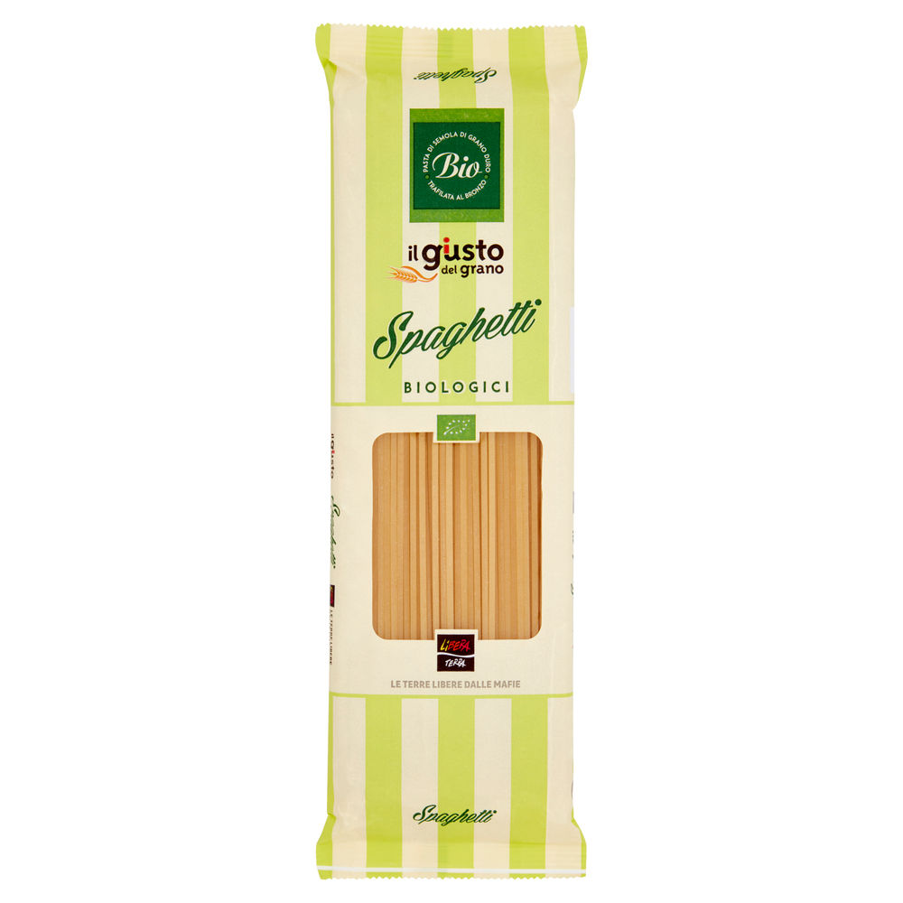 PASTA DI SEMOLA DI GRANO DURO BIO SPAGHETTI LIBERA TERRA SACCHETTO G 500 - 0