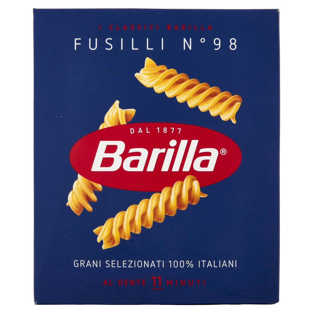 PASTA SEMOLA FUSILLI BARILLA N.98 SCATOLA G.500 - 3