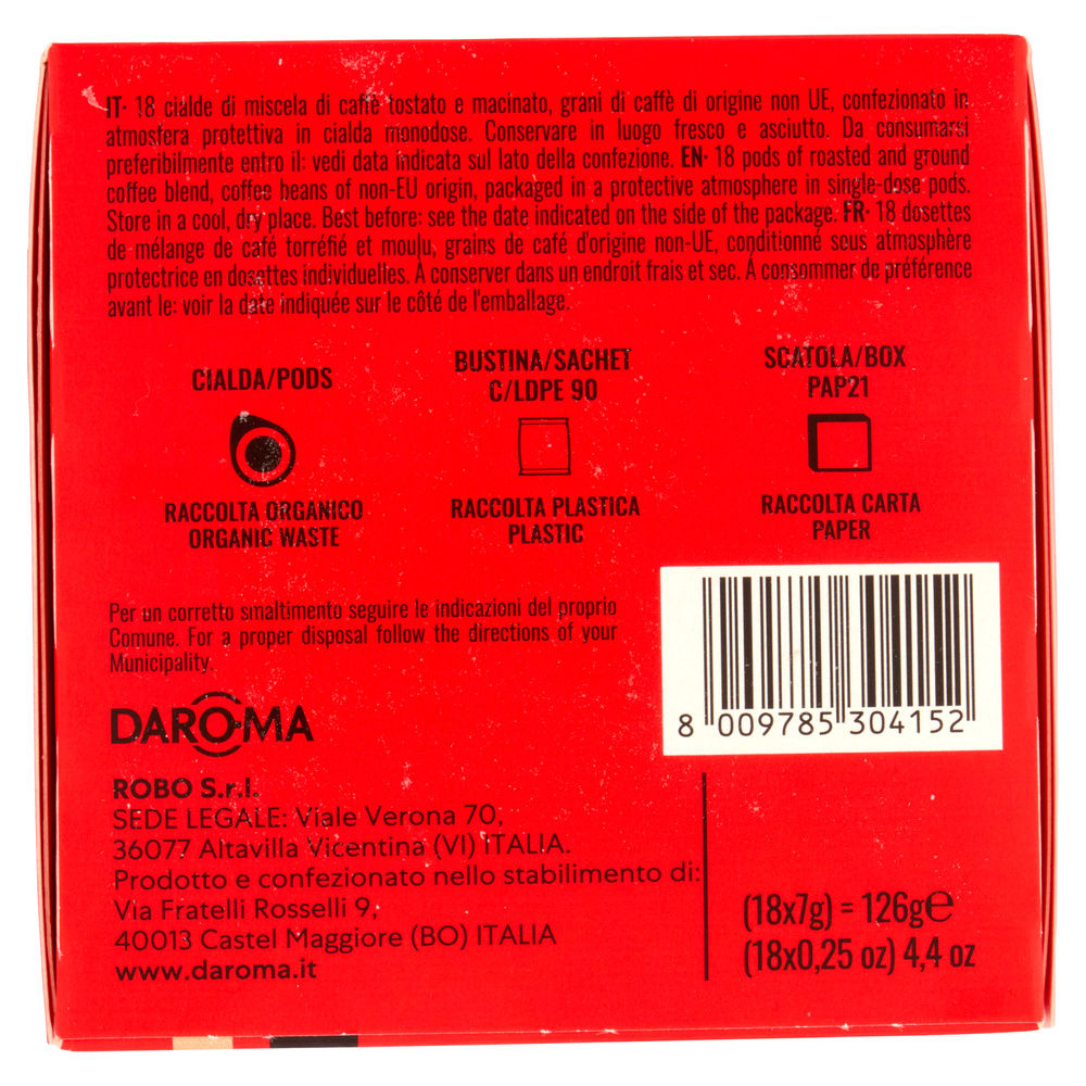 CAFFE PALOMB.CIALDA CLASS X 18 - 10