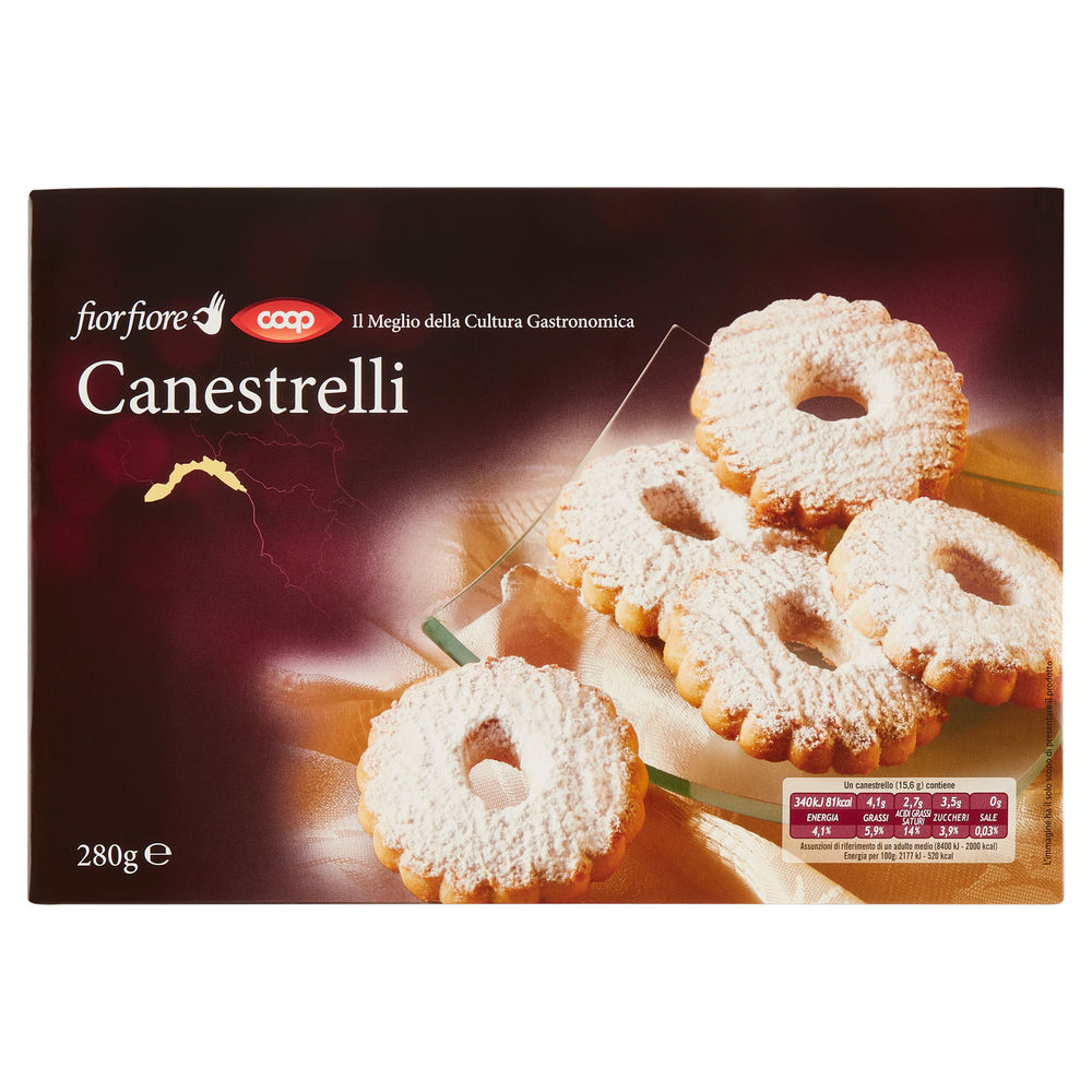 Canestrelli fior fiore coop g 280