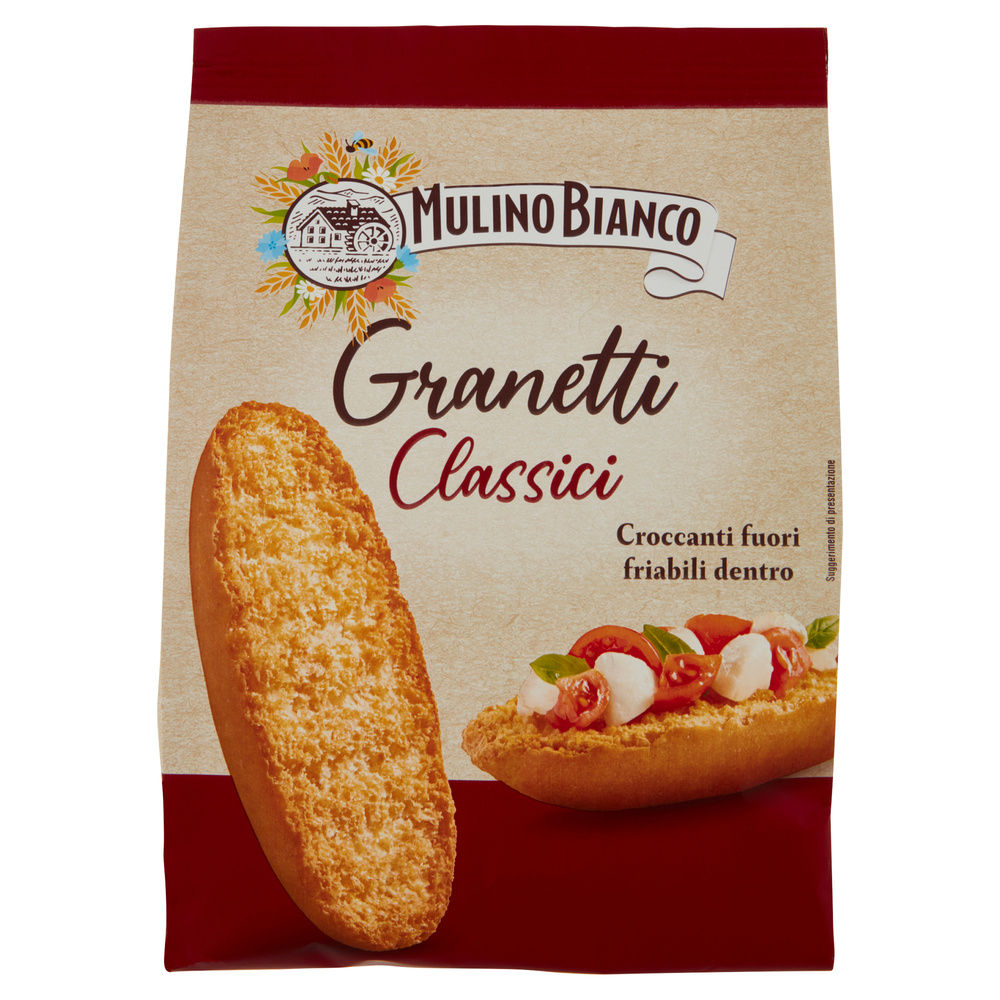 CROSTINI GRANETTI DORATI MULINO BIANCO BARILLA SACCHETTO G.280 - 2