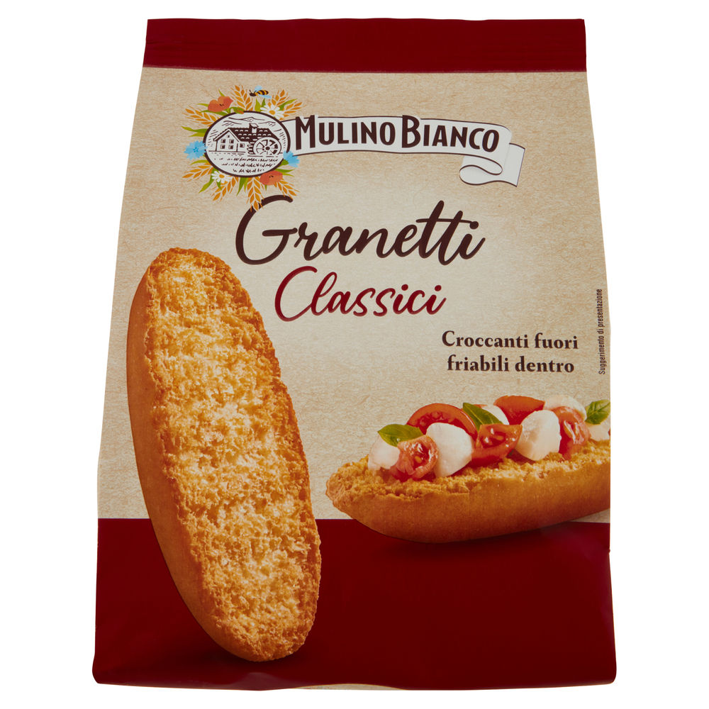 Crostini granetti dorati mulino bianco barilla sacchetto g.280