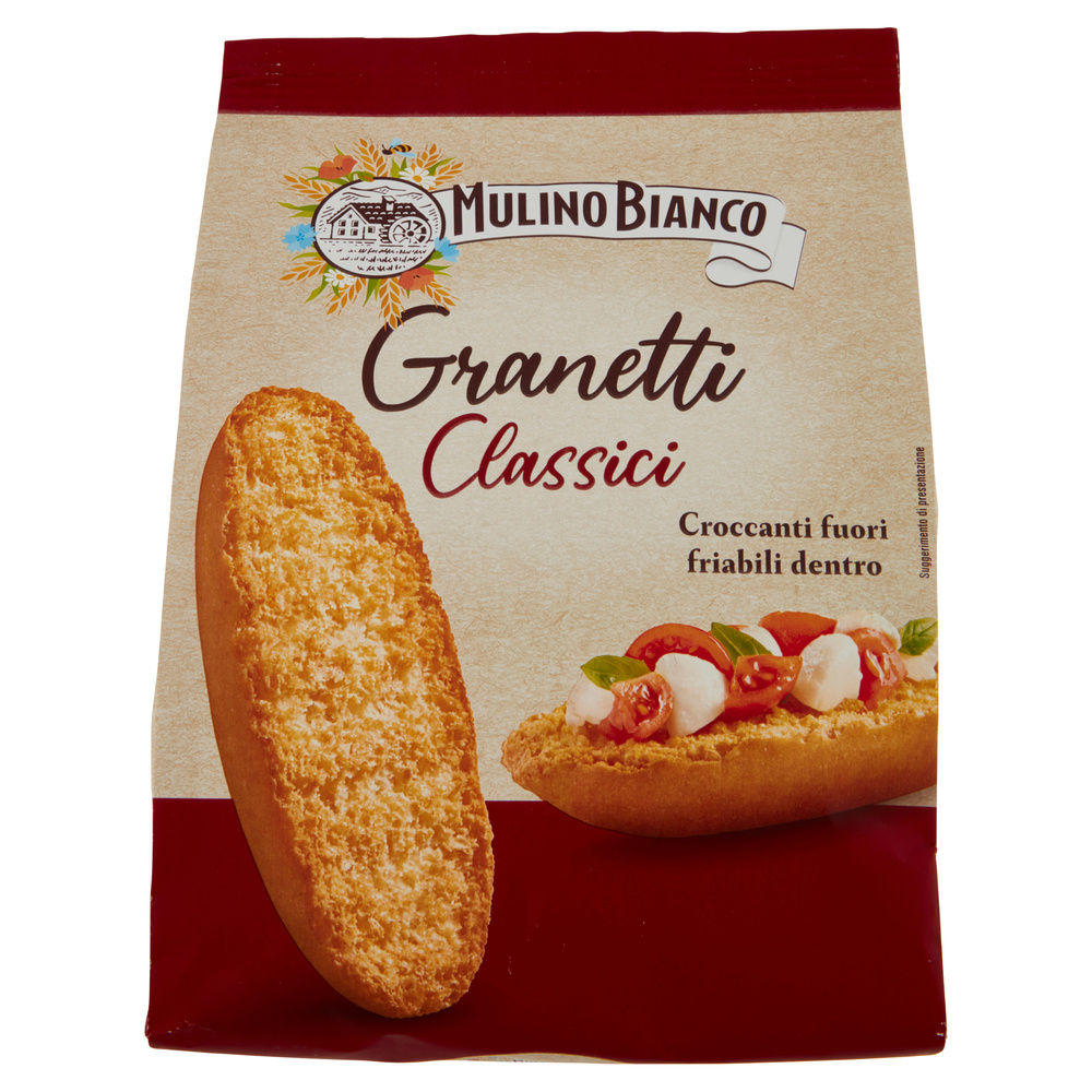 CROSTINI GRANETTI DORATI MULINO BIANCO BARILLA SACCHETTO G.280 - 4