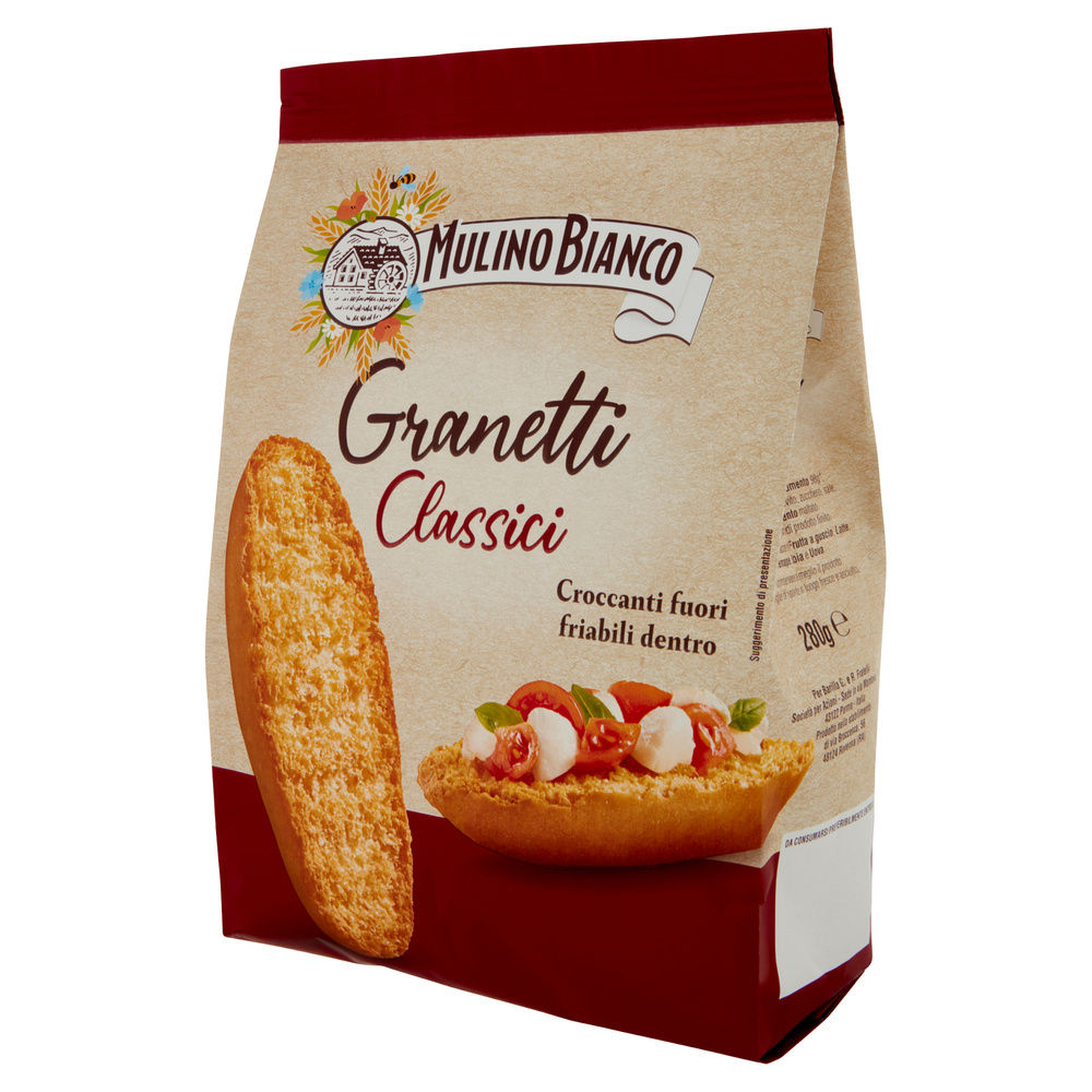 CROSTINI GRANETTI DORATI MULINO BIANCO BARILLA SACCHETTO G.280 - 7