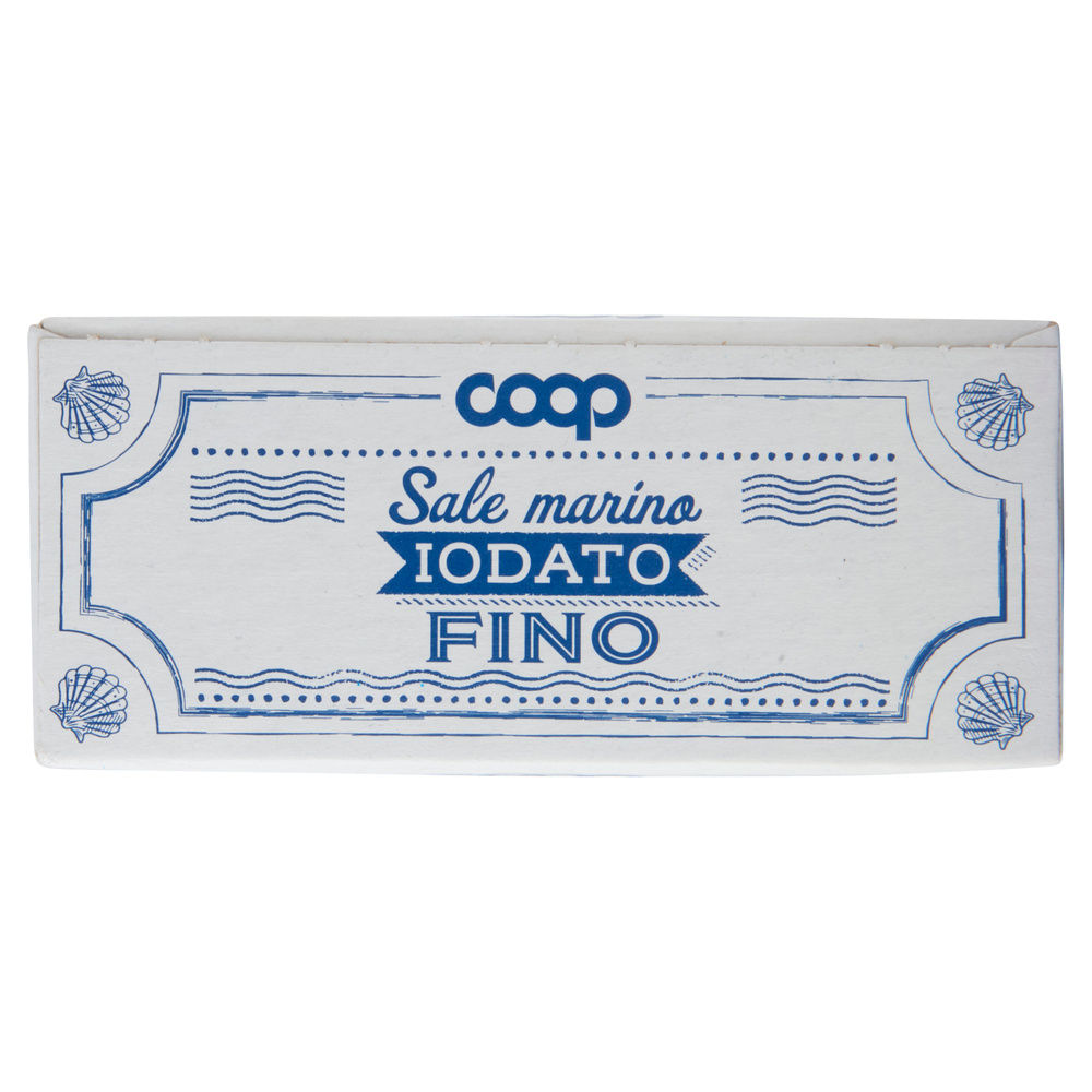 SALE IODATO MARINO FINO COOP SCATOLA KG.1 - 13