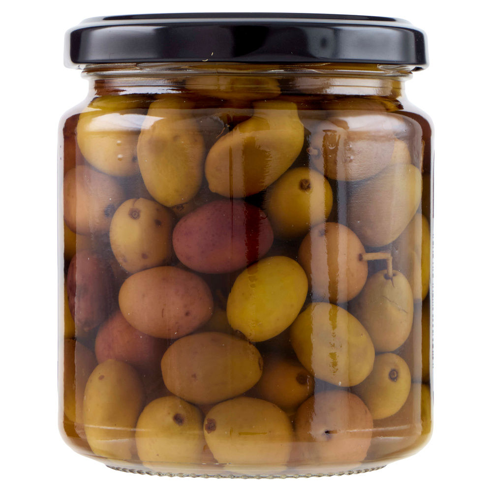 OLIVE TAGGIASCHE IN SALAMOIA FIOR FIORE COOP G 280 SGOCC G 180 - 20
