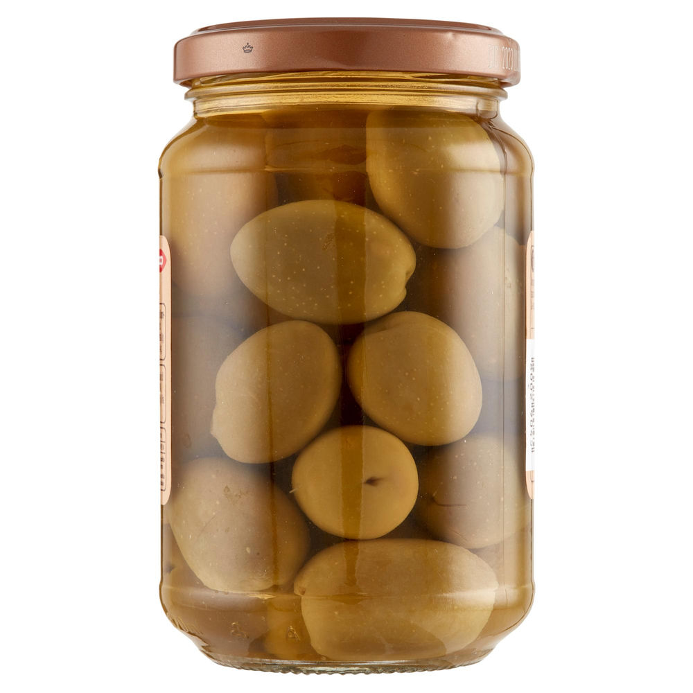 OLIVE VERDI GIGANTI COOP IN SALAMOIA VASO VETRO G360 SGOCC.G200 - 1