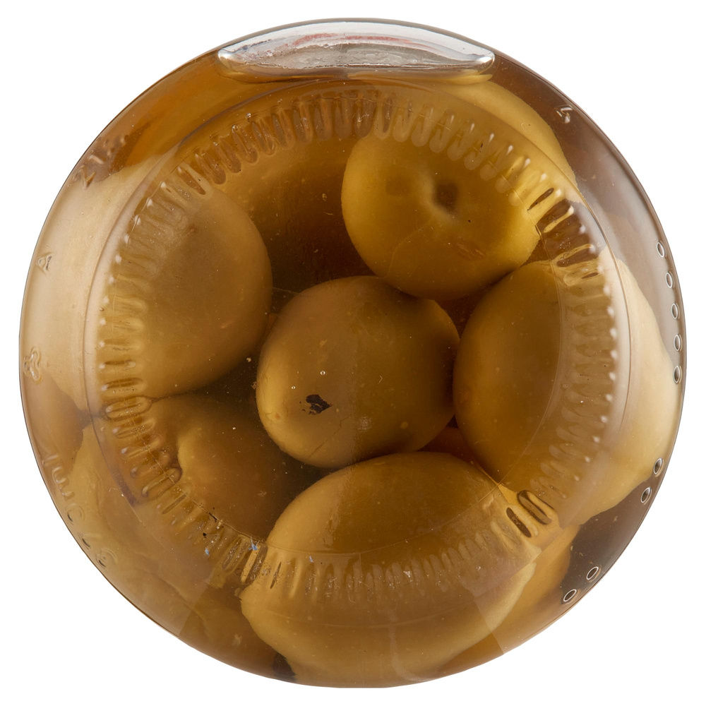 OLIVE VERDI GIGANTI COOP IN SALAMOIA VASO VETRO G360 SGOCC.G200 - 6