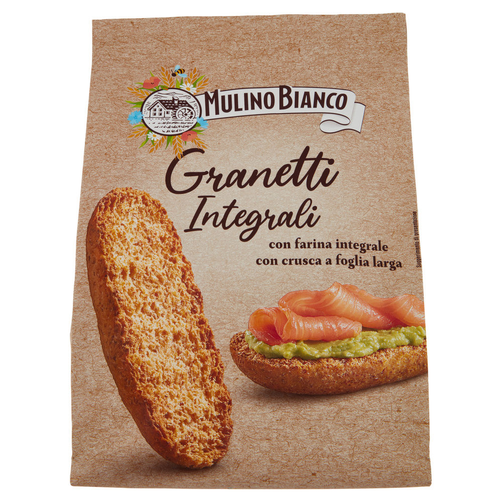 CROSTINI GRANETTI INTEGRALI MULINO BIANCO SACCHETTO G.280 - 3