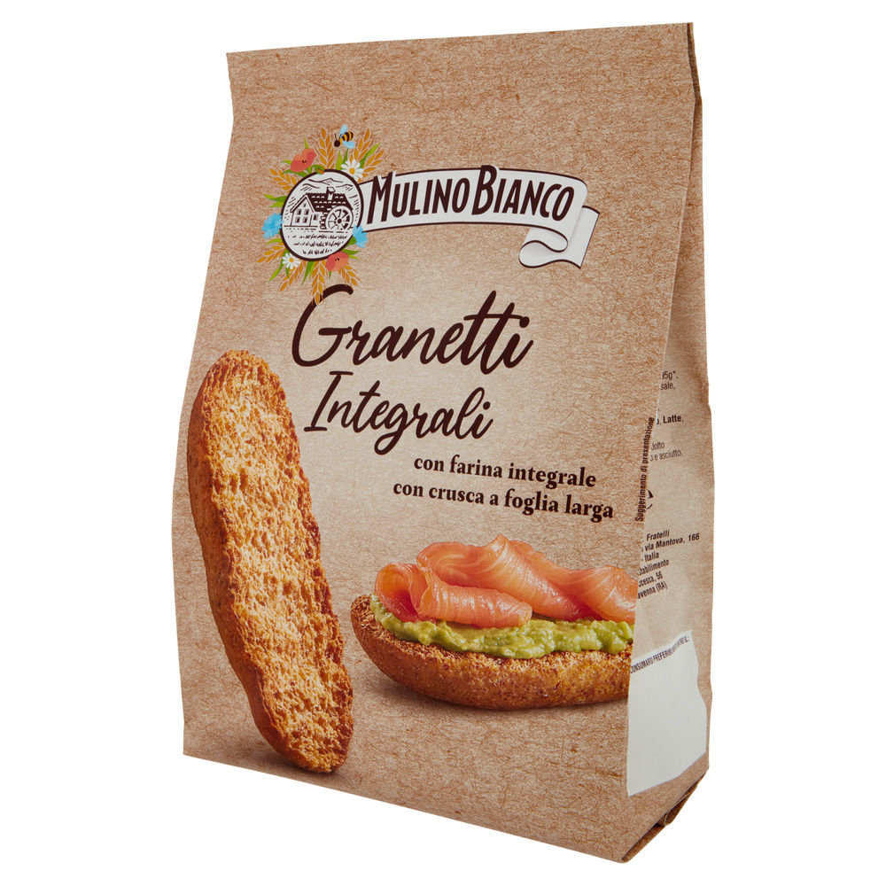 CROSTINI GRANETTI INTEGRALI MULINO BIANCO SACCHETTO G.280 - 7