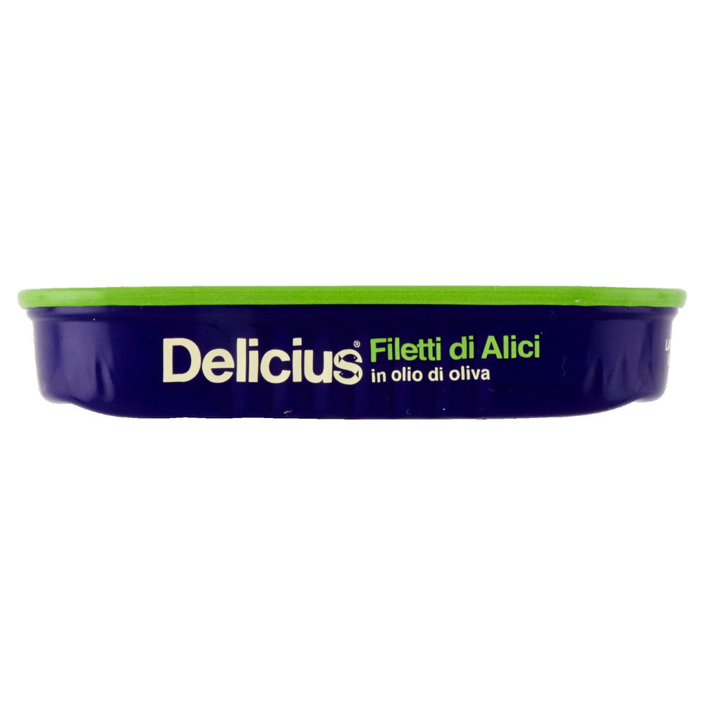 FILETTI ALICI IN OLIO D'OLIVA DELICIUS SCATOLA 46G - 7