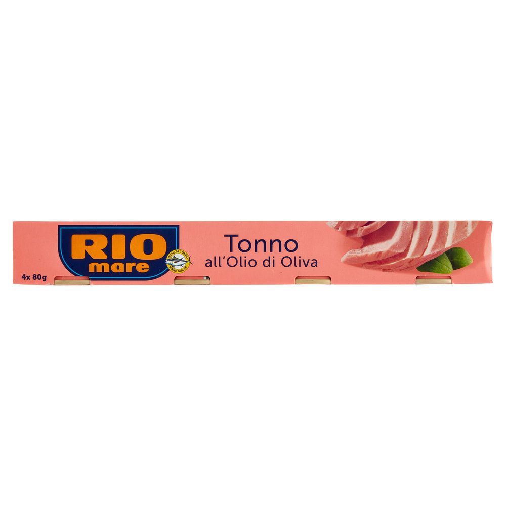 TONNO RIO MARE OLIO OLIVA LATTA 80G X4 - 2