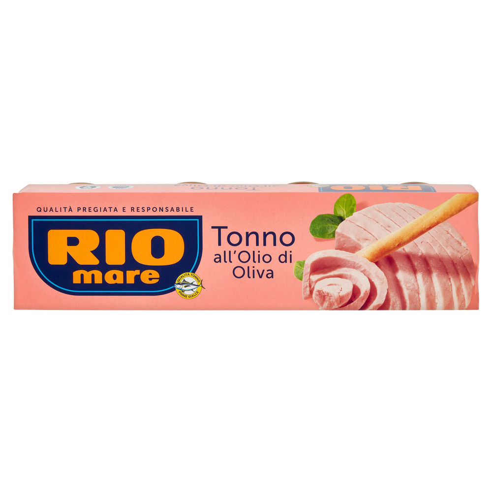 TONNO RIO MARE OLIO OLIVA LATTA 80G X4 - 6