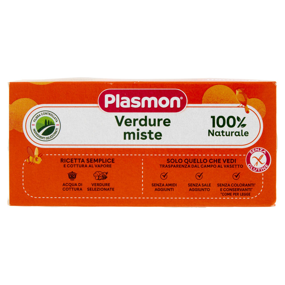 OMOGENEIZZATO PLASMON VERDURE MISTE CL. G 80X2 - 5