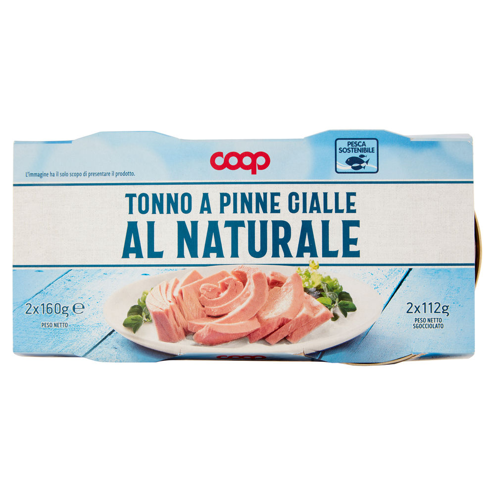 Tonno coop al naturale cluster g160x2 sgocc.g112x2