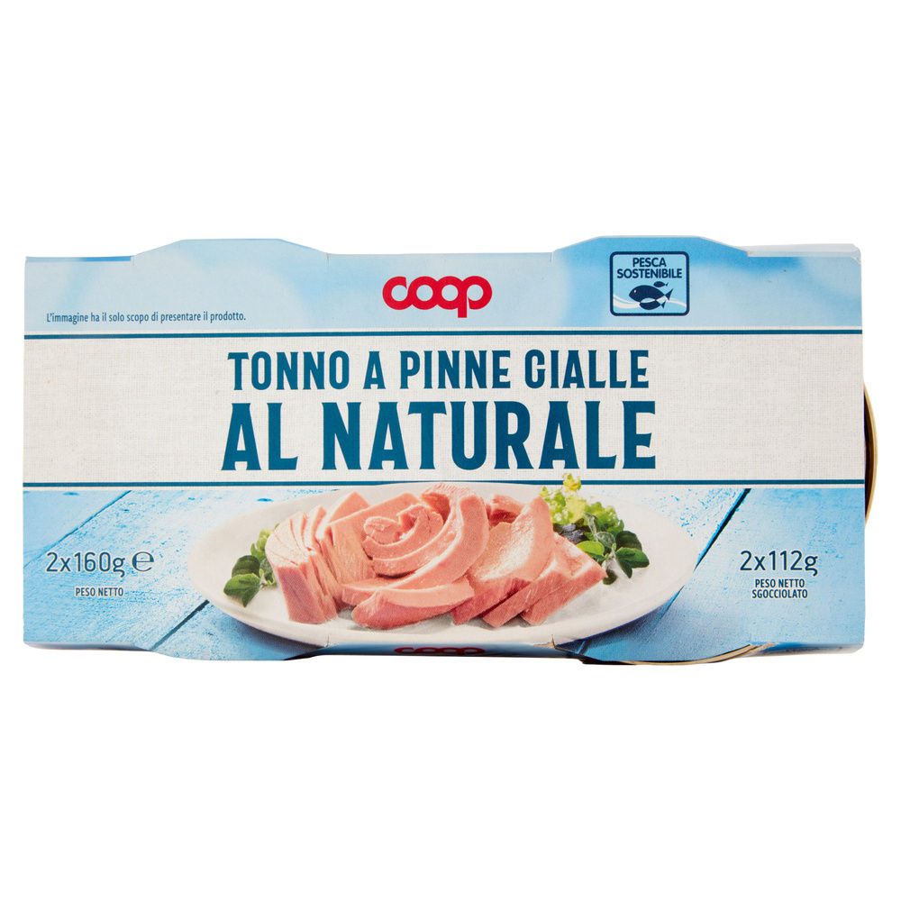 TONNO COOP AL NATURALE CLUSTER G160X2 SGOCC.G112X2 - 2